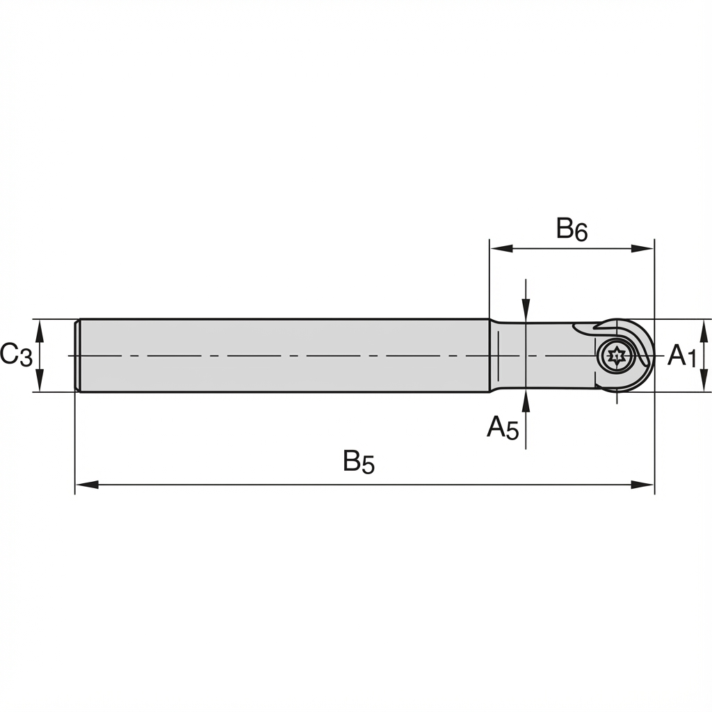 Croquis technique de CopyMax1 Shank