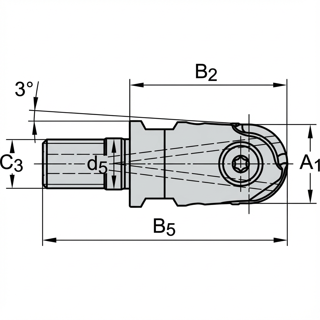 Croquis technique de CopyMax2 Screw-On