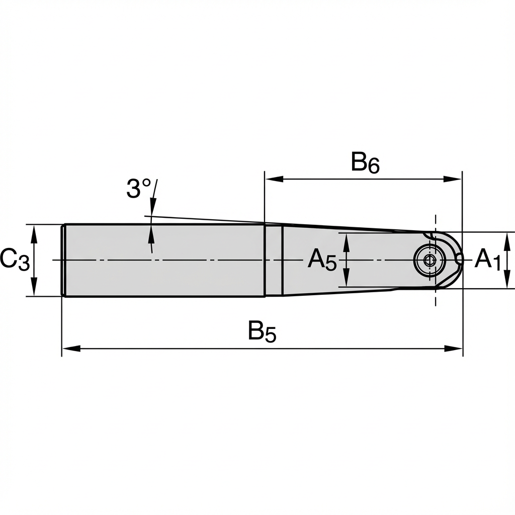 Croquis technique de CopyMax2 Shank