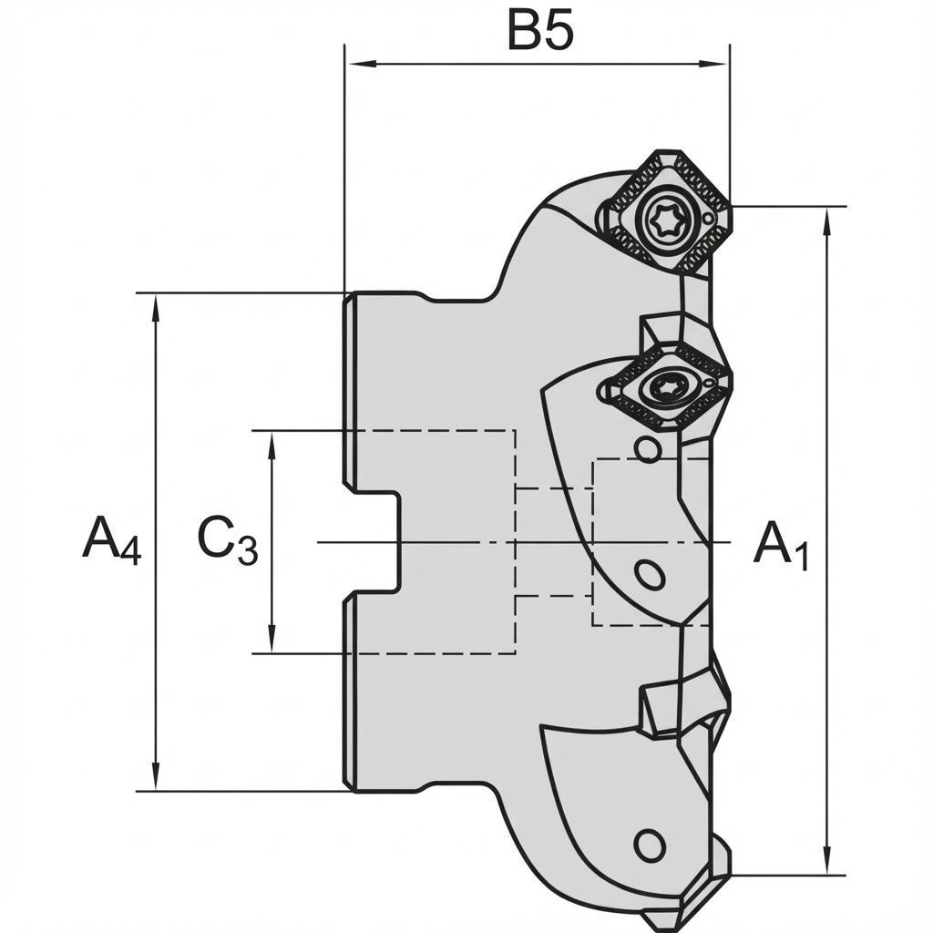 Teknisk skisse av MultiEdge 45 VA