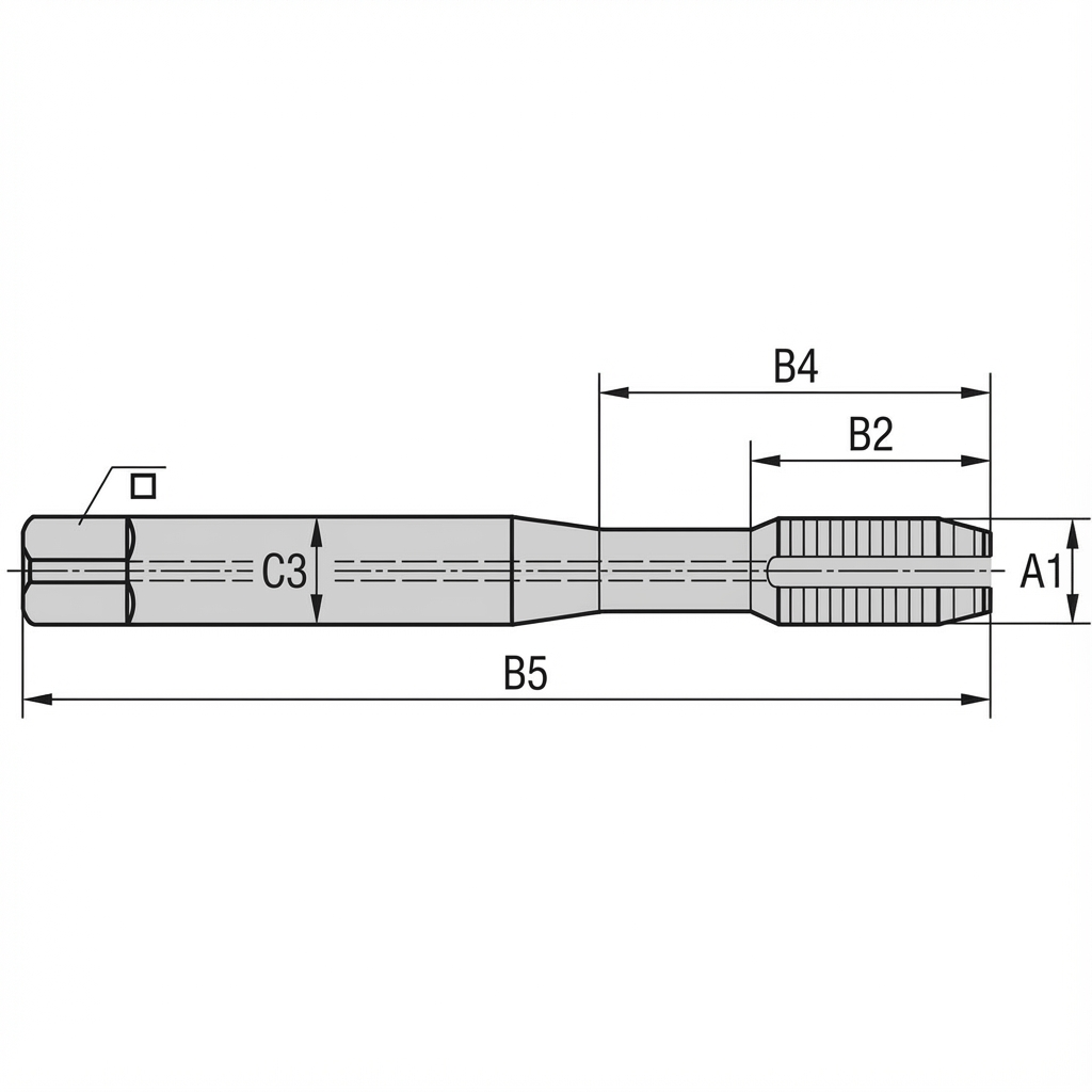 Teknisk skitse af Tap