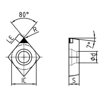 Teknisk skitse af CCGW