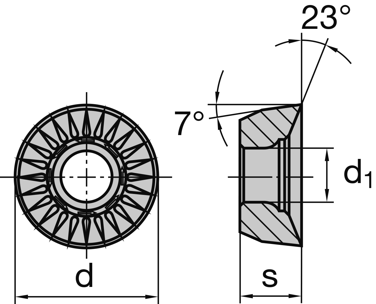Technical scetch of RCKX 