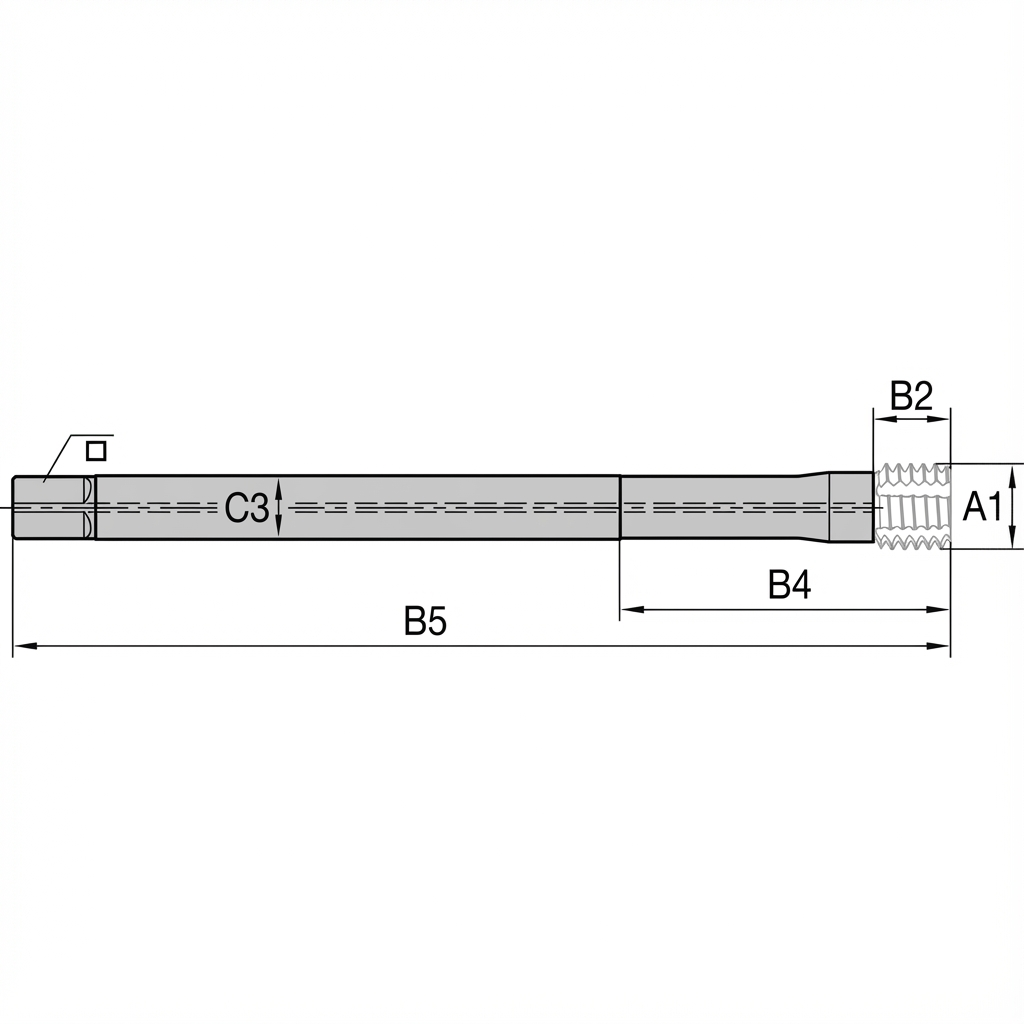 Teknisk skitse af Modular Tap