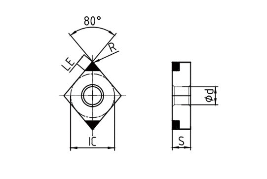 Technical scetch of CNGA